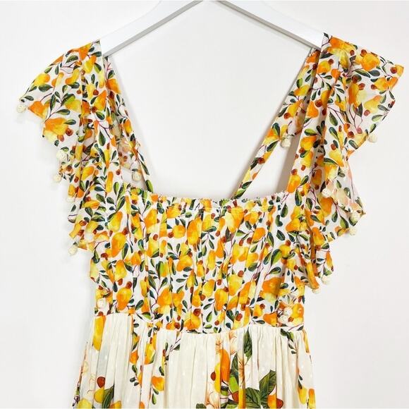 Farm Rio Cashew Crossed Back Dress - Picture 6 of 16